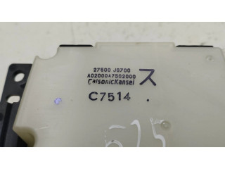 Блок управления климат-контролем 27500JG700, A02000A7502000   Nissan X-Trail T31