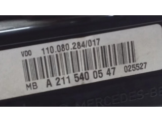 Панель приборов A2115400547, 88311391   Mercedes-Benz E W211       