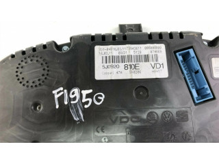 Přístrojová deska  Skoda Fabia Mk2 (5J) 2008 5J0920810E, F1950  
