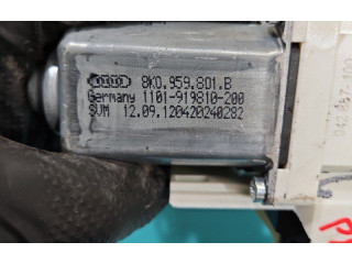 Передний комплект электрического механизма для подъема окна 8K0959801B, IMPRK1474966    Audi A6 S6 C7 4G 2011 - 2018 года