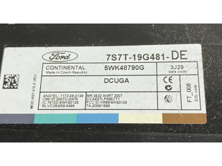 Блок комфорта 7S7T19G481DE, 5WK48790G   Ford S-MAX   