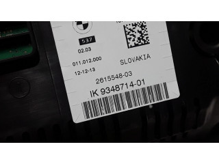 Přístrojová deska  BMW 5 F10 F11 2014 9348714  