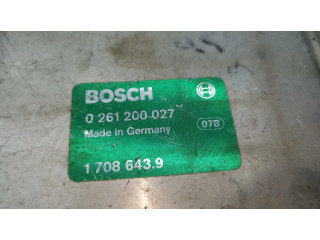 Řídící jednotka 0261200027, 1708643   BMW 3 E30 1992