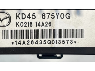 Блок управления KD45675Y0G, K021614A26   Mazda 6