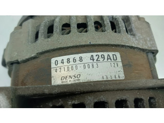 Генератор 04868429AD   Chrysler Voyager 2.5     