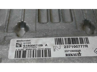 Блок управления двигателя 237100777R, 237100033R   Renault Fluence