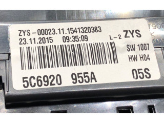 Přístrojová deska  Volkswagen Jetta VI 2016 5C6920955A  