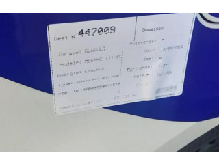 Volant Renault Megane IV 2015 484005825R  