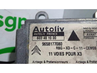 Блок подушек безопасности 9658177080   Citroen C5