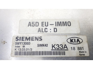 Блок управления двигателем Блок управления 5WY1308D, SIMK42   KIA Rio