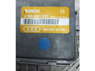 Řídící jednotka 443907401BA, 0281001092   Audi 100 S4 C4 1993