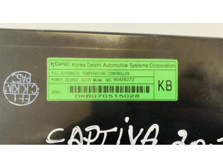 Блок управления климат-контролем 96436272   Chevrolet Captiva