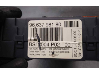 Pojistková skříňka Řídící jednotka BSM 9663798180   Peugeot 308 2008