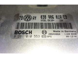 Řídící jednotka 038906019EB, 0281010553   Volkswagen Passat Alltrack 2001
