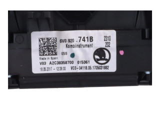 Přístrojová deska  Skoda Fabia Mk3 (NJ) 2017 6V0920741B  
