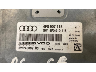 Блок управления двигателя 4F0907115, 5WP4500203   Audi A6 S6 C6 4F