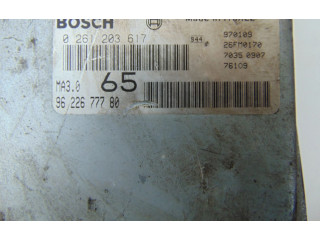 Řídící jednotka 9622677780, 0261203617   Citroen AX 1992