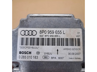 Блок подушек безопасности 8P0959655L, 0285010183   Audi A3 S3 A3 Sportback 8P