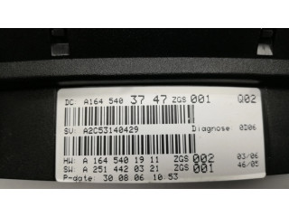 Přístrojová deska  Mercedes-Benz GL X164 2006 A1645403747, A1645401911  