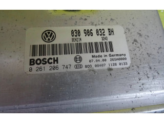 Блок управления двигателя 030906032BH, 0261206747   Volkswagen Lupo