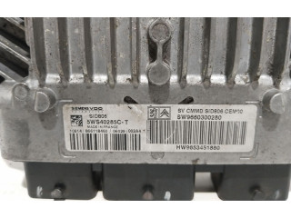 Řídící jednotka SW9660300280, HW9653451880   Citroen C3 Pluriel 2006