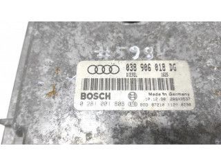 Блок управления двигателя 038906018DG, 0281001808   Audi A4 S4 B6 8E 8H