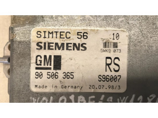 Řídící jednotka 90506365, S96007   Opel Vectra B 1999