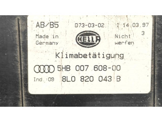 Блок управления климат-контролем 5HB007608, 8L0820043B   Audi A3 S3 8L