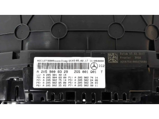 Přístrojová deska  Mercedes-Benz GLC X253 C253 2015 A2059008329, 2059008329  