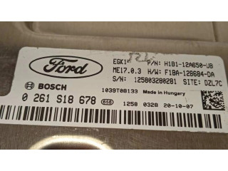 Блок управления двигателя F1BA12B684DA, 2140747   Ford Fiesta