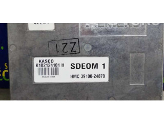 Блок управления двигателя K102124101, 3910024870   Hyundai Pony