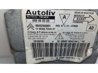 Блок подушек безопасности 9665266080, 608990300   Citroen C5