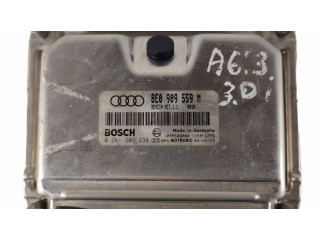 Комплект блоков управления 8E0909559M, 0261208238   Audi A4 S4 B5 8D