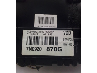 Панель приборов 7N0920870G, 1219012047   Volkswagen Sharan       