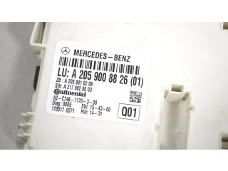 Блок комфорта A2059008826   Mercedes-Benz C W205   