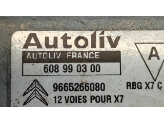 Блок подушек безопасности 9665266080, 608990300   Citroen C5