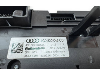 Блок управления климат-контролем 4G0820043CD   Audi A6 S6 C7 4G