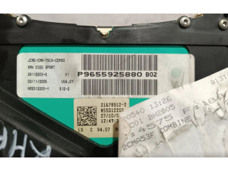 Přístrojová deska  Peugeot 307 CC  9655925880  