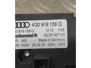 Блок управления климат-контролем 4G0919158Q, A2C91427100   Audi A6 S6 C7 4G