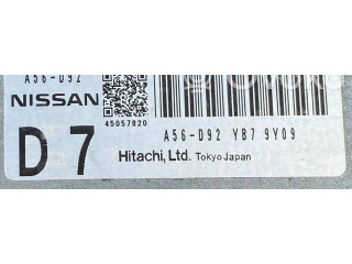 Řídící jednotka MR20, A56D92YB79Y09   Nissan Qashqai+2 2008