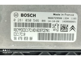 Блок управления двигателя 9807885980   Peugeot Partner