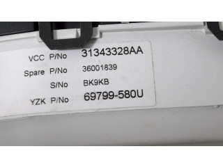 Přístrojová deska  Volvo V60 2013 31343328, 36001839  