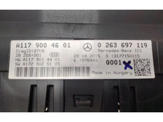Панель приборов A1179004601, 0263697119   Mercedes-Benz CLA C117 X117 W117       