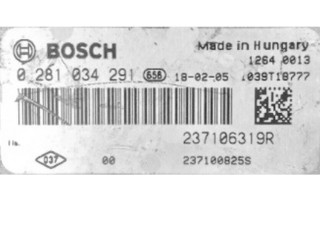 Řídící jednotka 237100825S, 0281034291   Renault Captur 2018