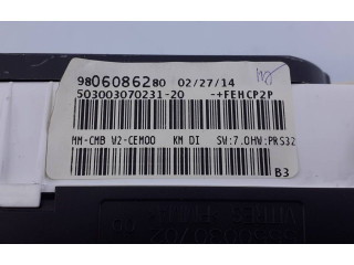 Přístrojová deska  Peugeot 508 2014 9805975780, 9806086280  