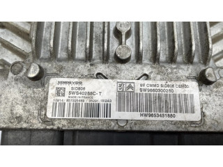 Řídící jednotka SW9660300280, HW9653451880   Citroen C2 2006
