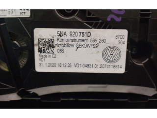 Přístrojová deska  Volkswagen Tiguan 2020 5NA920751D, A2C12961100  