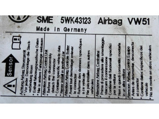 Блок подушек безопасности 1C0909601A, 5WK43123   Skoda Fabia Mk1 (6Y)