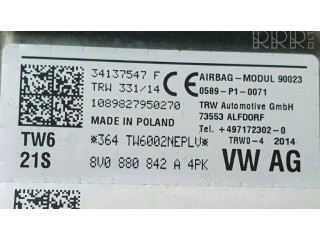 Подушка безопасности для колен 8V0880842A   Audi A3 S3 8V