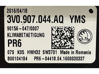 Блок управления климат-контролем 3V0907044AQ, 3V0820075   Skoda Superb B8 (3V)